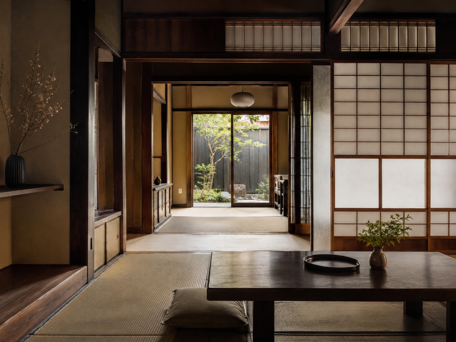 Inside a Quiet Kyoto Machiya